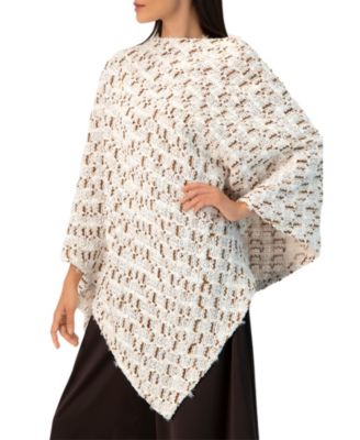 Women's Knitted Poncho Sweater