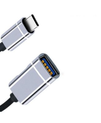 2-in-1 USB C Hub, 5Gbps Data Transfer & PD Charging, Aluminum Portable Adapter for Laptop/Phone/Travel