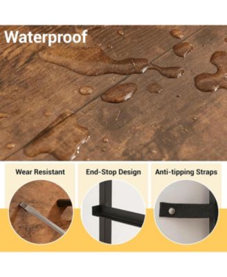 Stylish 3-Drawer Dresser with Removable Fabric Bins, Multi-Functional Storage Organizer for Bedroom, Living Room, Closet, Entryway, Hallway