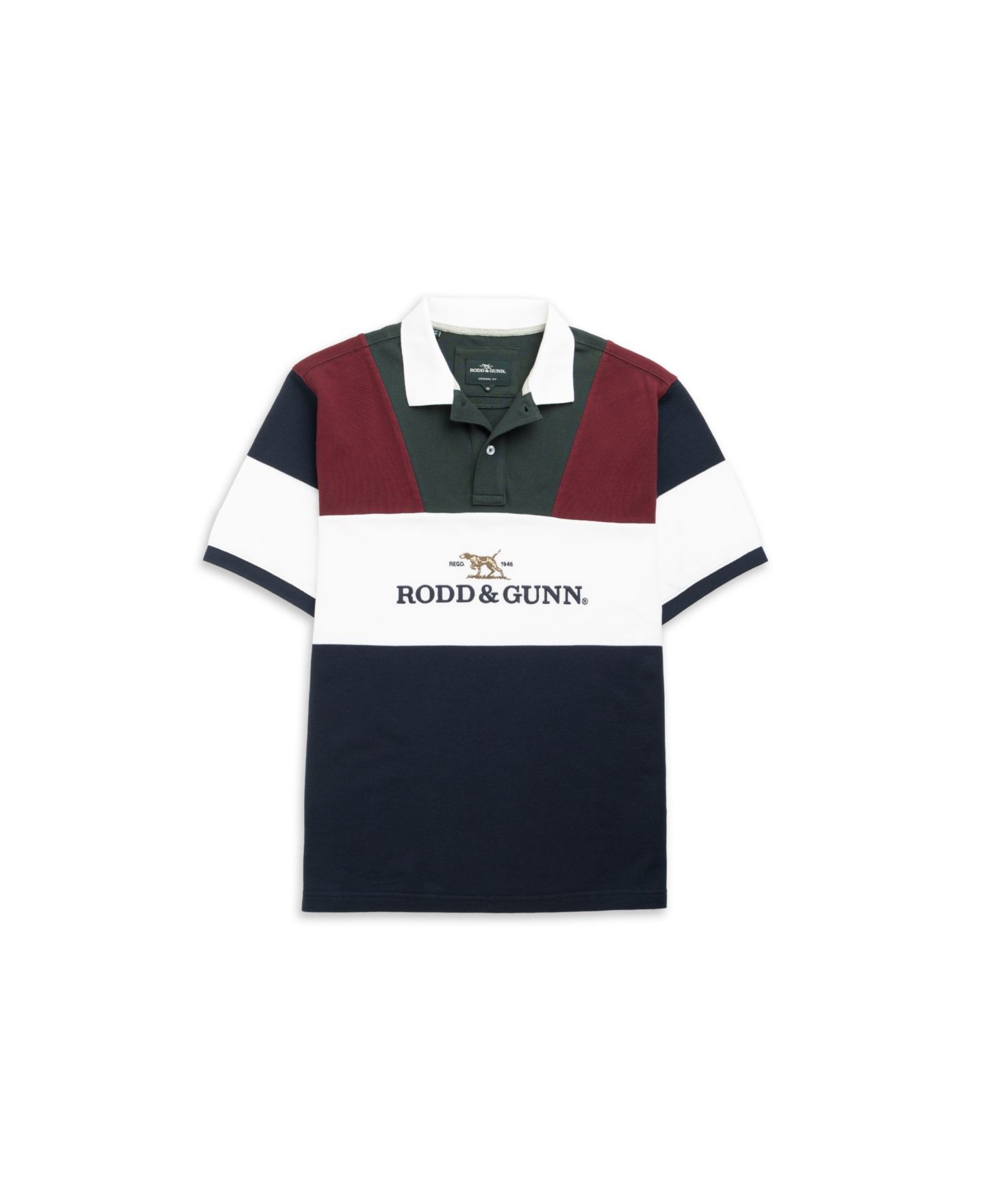 Мужское поло Rodd & Gunn Regular Fit Heathridge Polo Shirt, цвет: Eclipse — фото 5