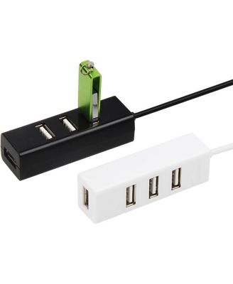 4-Port USB 2.0 Hub High-Speed 480Mbps, Compact Portable Splitter – Ideal for Professionals,Home Users