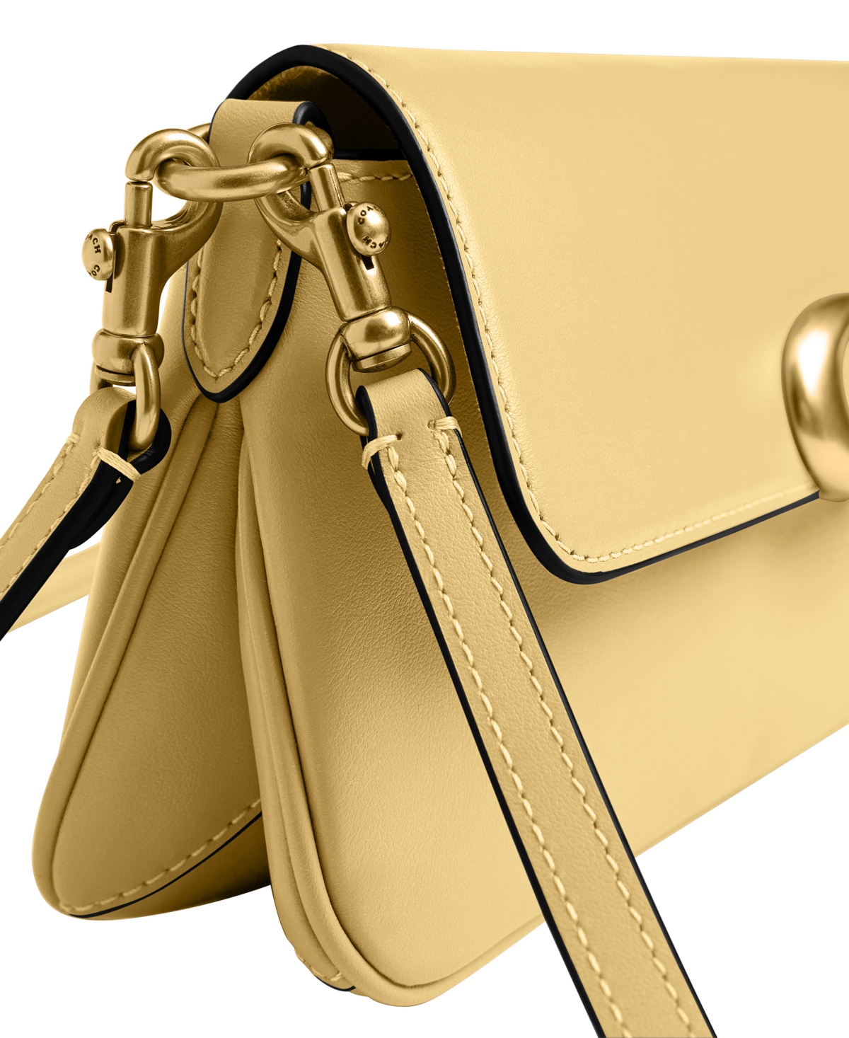 Coach Jet Small Leather Slim Shoulder Bag