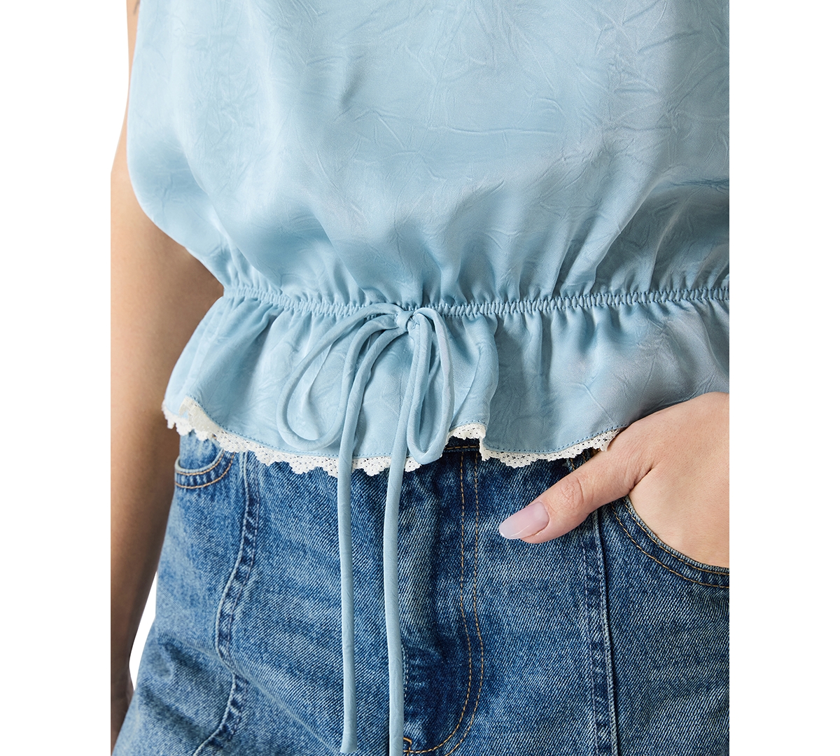 Steve Madden Women's Roan Halter Neck Tank Top