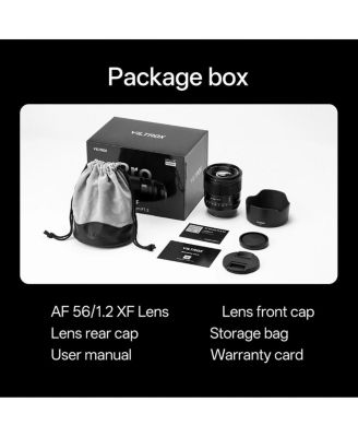 AF 56mm f/1.2 Pro Lens for Fujifilm X