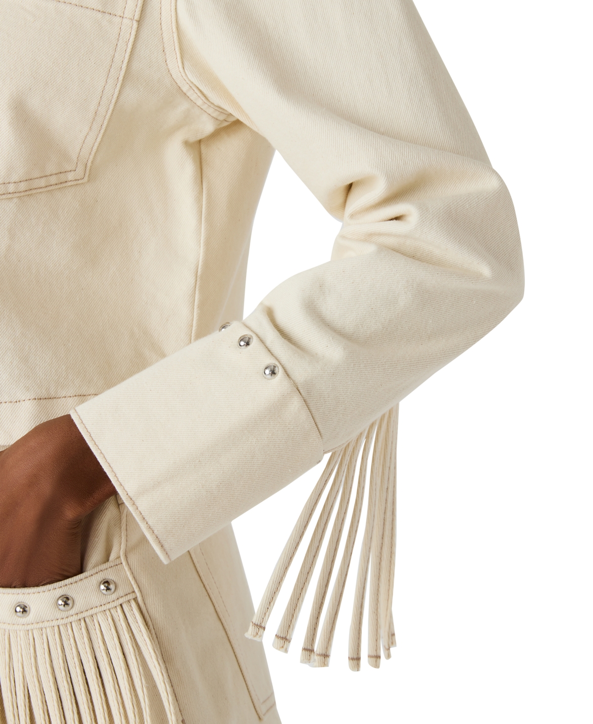 Steve Madden Women's Cheyenne Button-Front Jacket