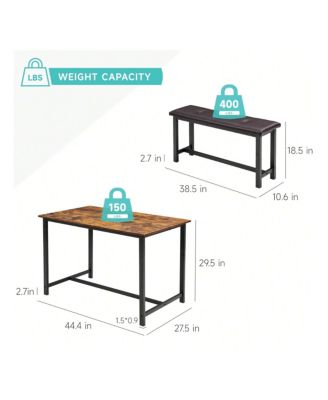 Kitchen Table Dining Table Set For 4. Kitchen Table for Dining Room, Home Office, Living Room