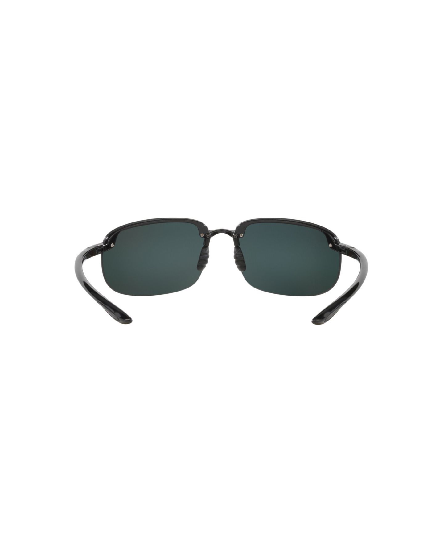 Солнцезащитные очки Maui Jim Unisex Hookipa Polarized Sunglasses, MJ000347, цвет: Чёрный блестящий — фото 4