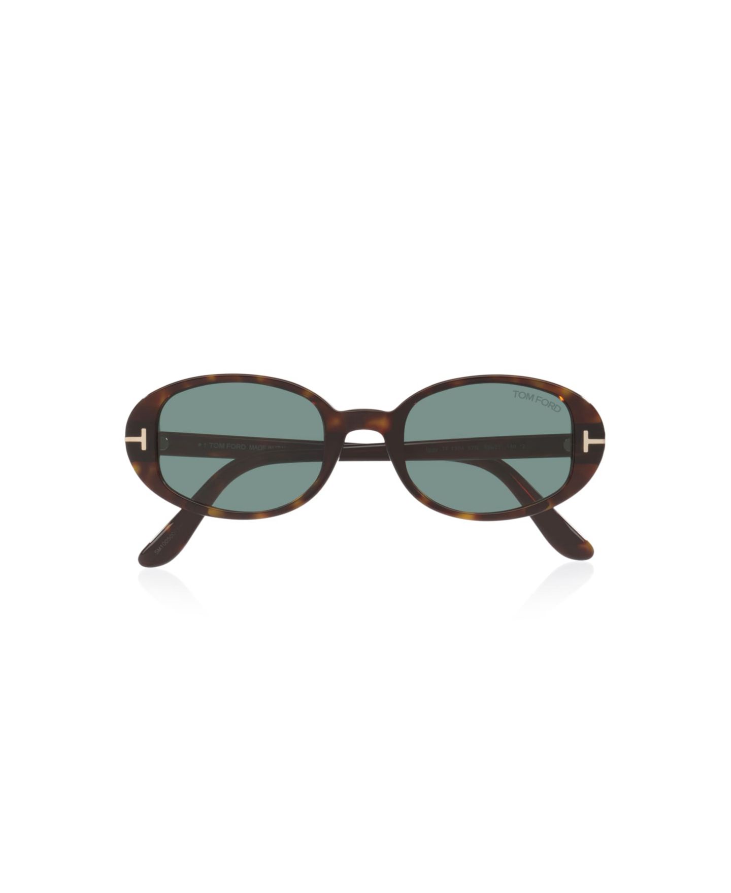 Женские солнцезащитные очки Tom Ford Oval Sunglasses, Iggy TR002277, цвет: Черепаховый — фото 5