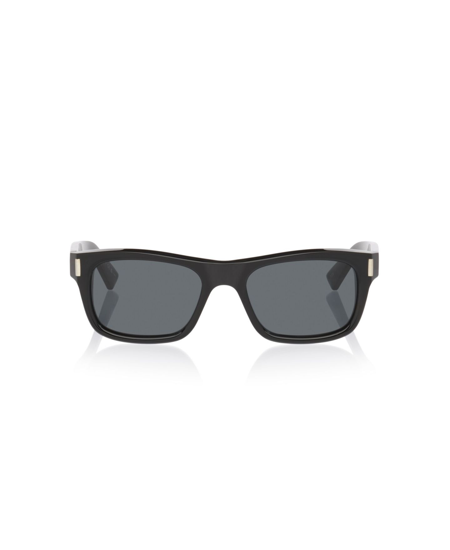 Солнцезащитные очки Saint Laurent Unisex Rectangle Sunglasses, SL83 YS000884, цвет: Чёрный — фото 2