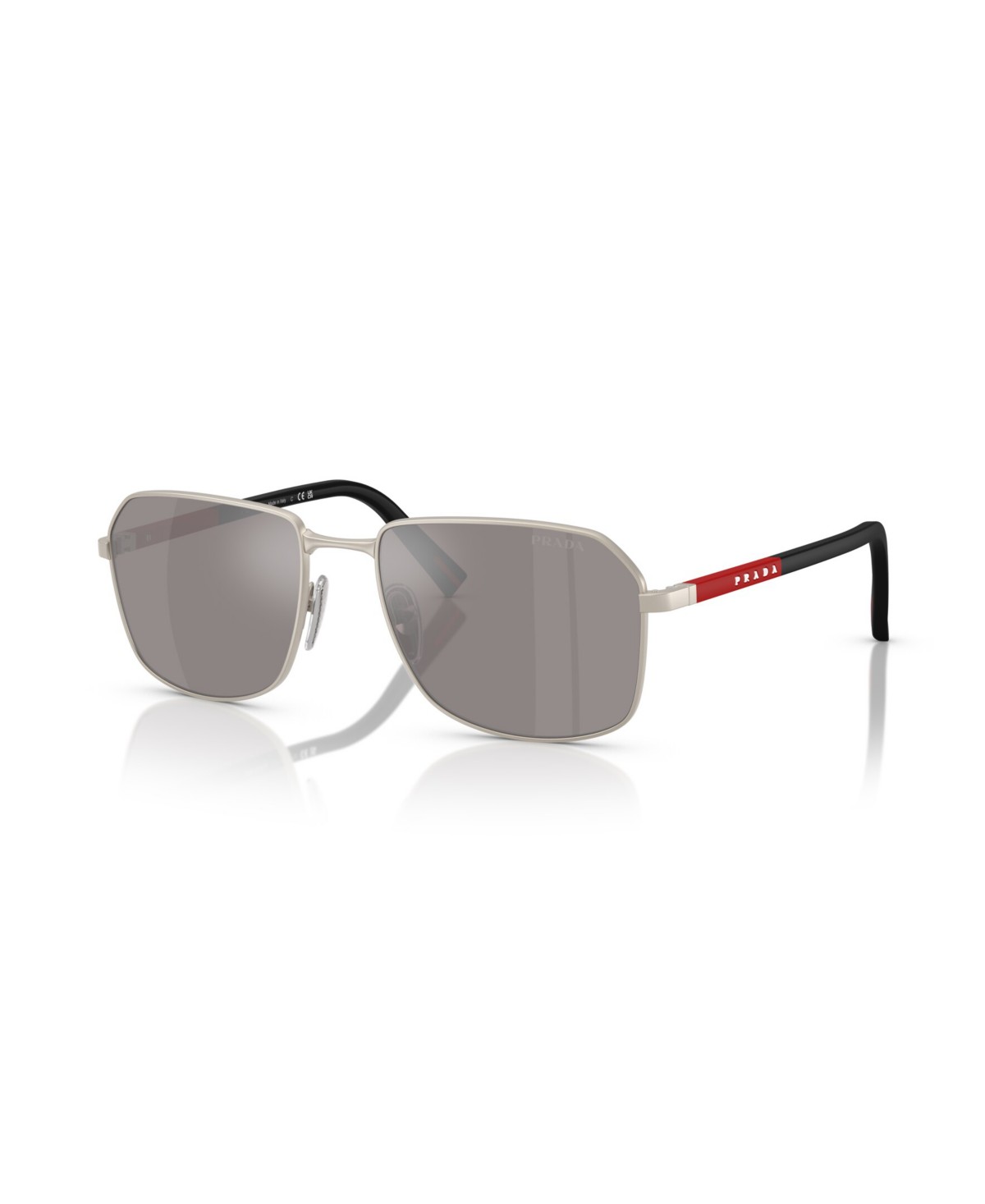 Мужские PRADA LINEA ROSSA Men's Rectangle Sunglasses, PS A51S — фото 1