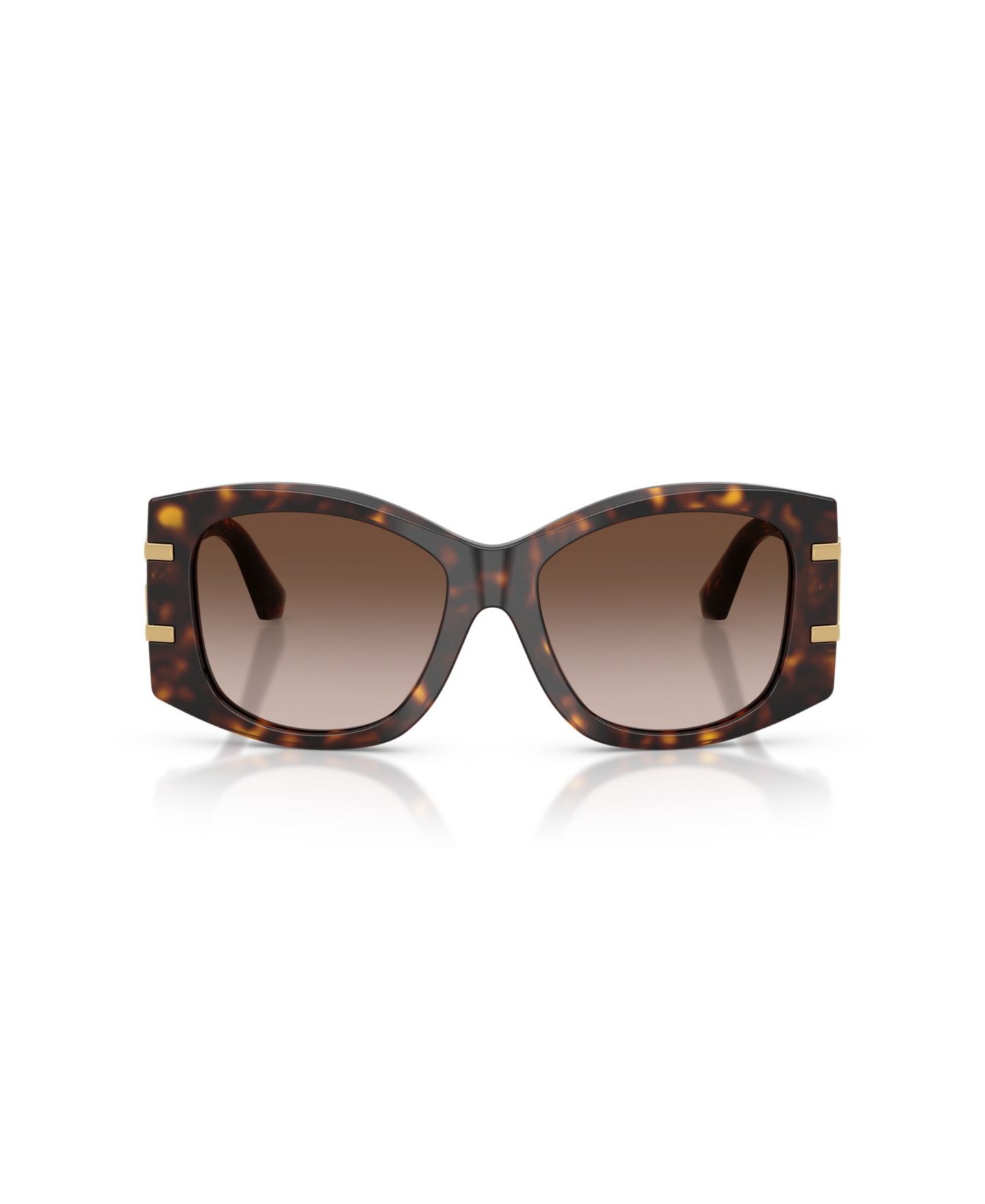 Женские солнцезащитные очки Dolce&Gabbana Butterfly Sunglasses, DG4501, цвет: Гавана — фото 2