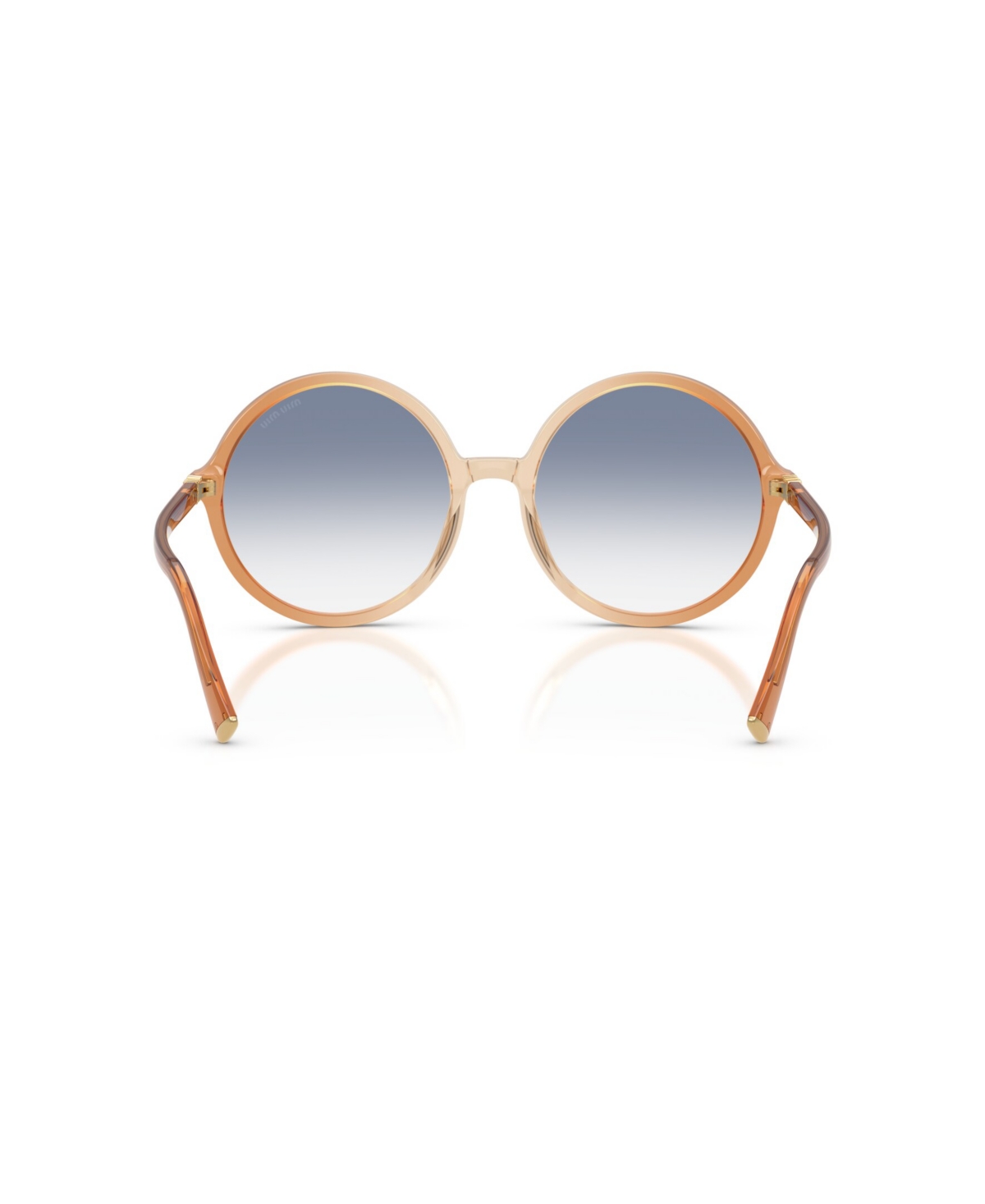 Miu Women's Round Sunglasses, Mu B02S