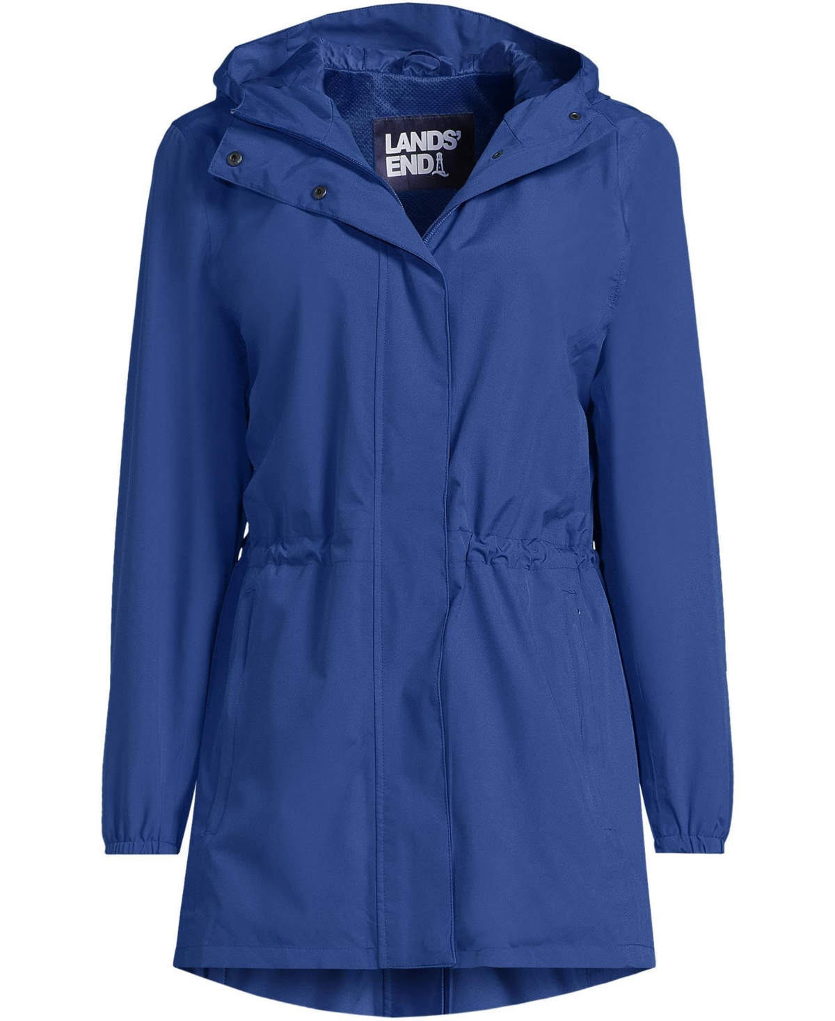 Lands' End Women's Squall Packable Waterproof Raincoat