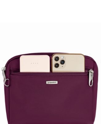 Anti-Theft Classic Convertible 8" Crossbody and Waist Pack