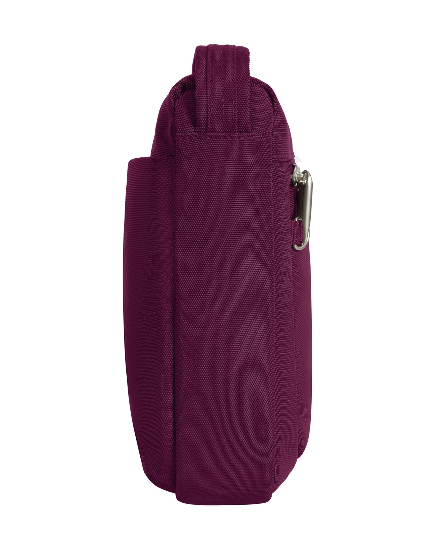 Сумка Travelon Anti-Theft Classic Small East or West Crossbody, цвет: Бордовый — фото 8