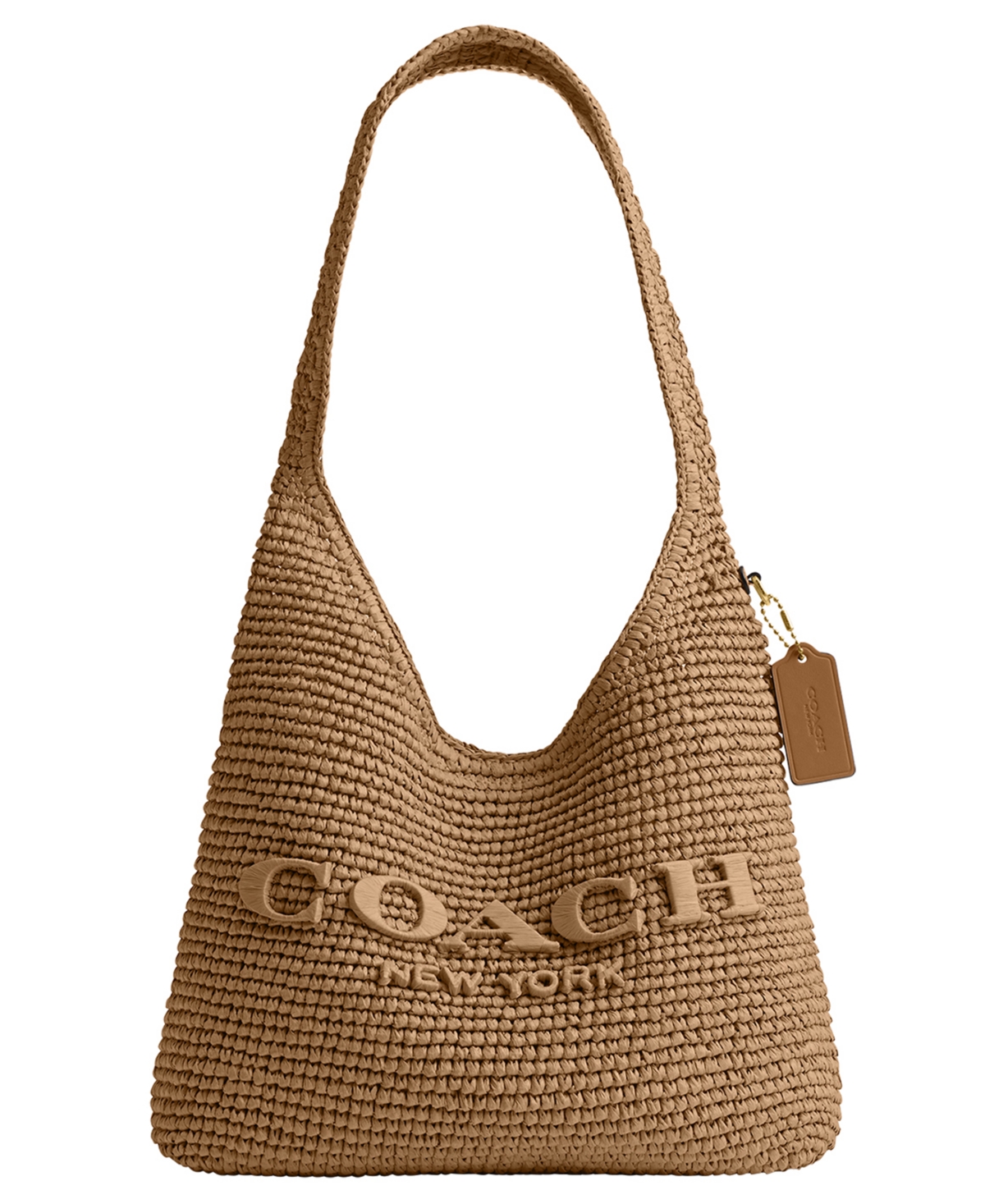 Coach Refined Straw Brooklyn Small Shoulder Bag 28