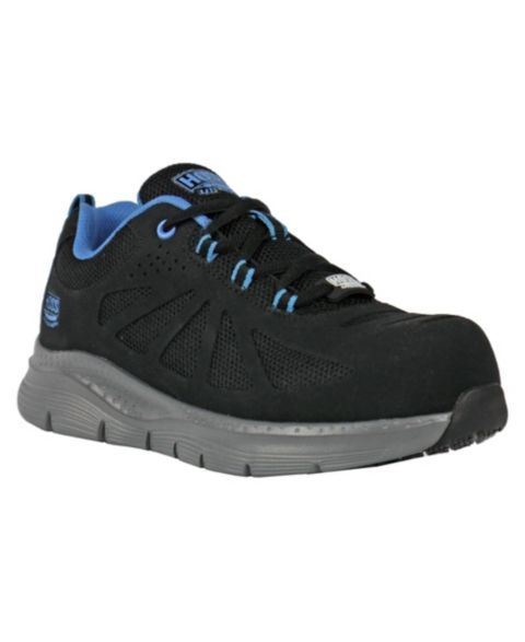 Мужские кроссовки Hoss Boot Company Sparks Composite Toe Work Shoe Slip Resistant EH, цвет: Чёрный / Синий