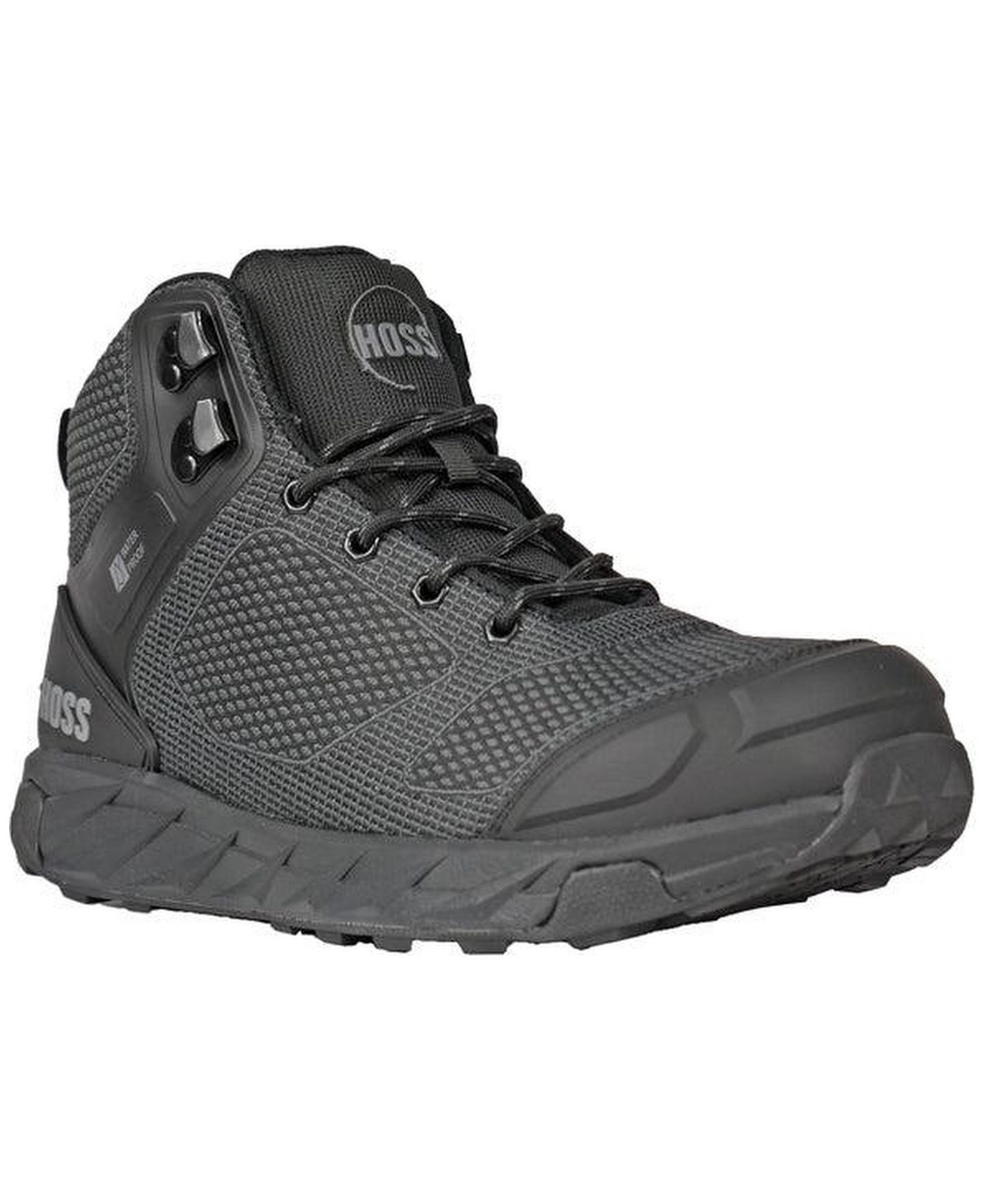 Мужские ботинки Hoss Boot Company Buster Hi Waterproof Composite Toe Work Boot, цвет: Чёрный — фото 1