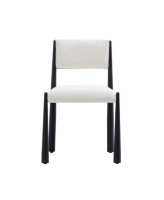 Lennor Boucle Upholstered Dining Side Chairs, Set of 2