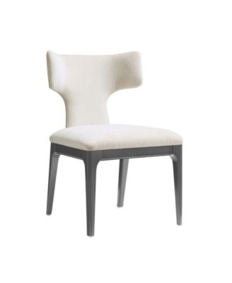 Eloria Chenille Upholstered Dining Side Chairs, Set of 2