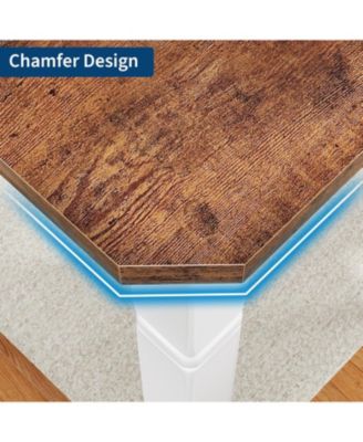 Kitchen Table 79 inch Large Industrial Dining Room Table for Dining Room, Home Office, Living Room