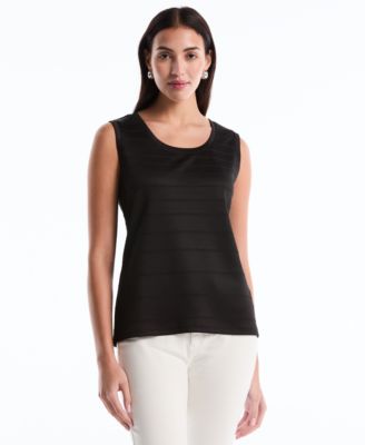 Petite Ottoman Knit Sleeveless Top