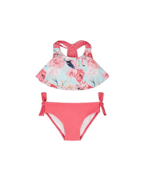 Купальники Deux par Deux Girls Two-Piece Swimsuit Flamingo Print
