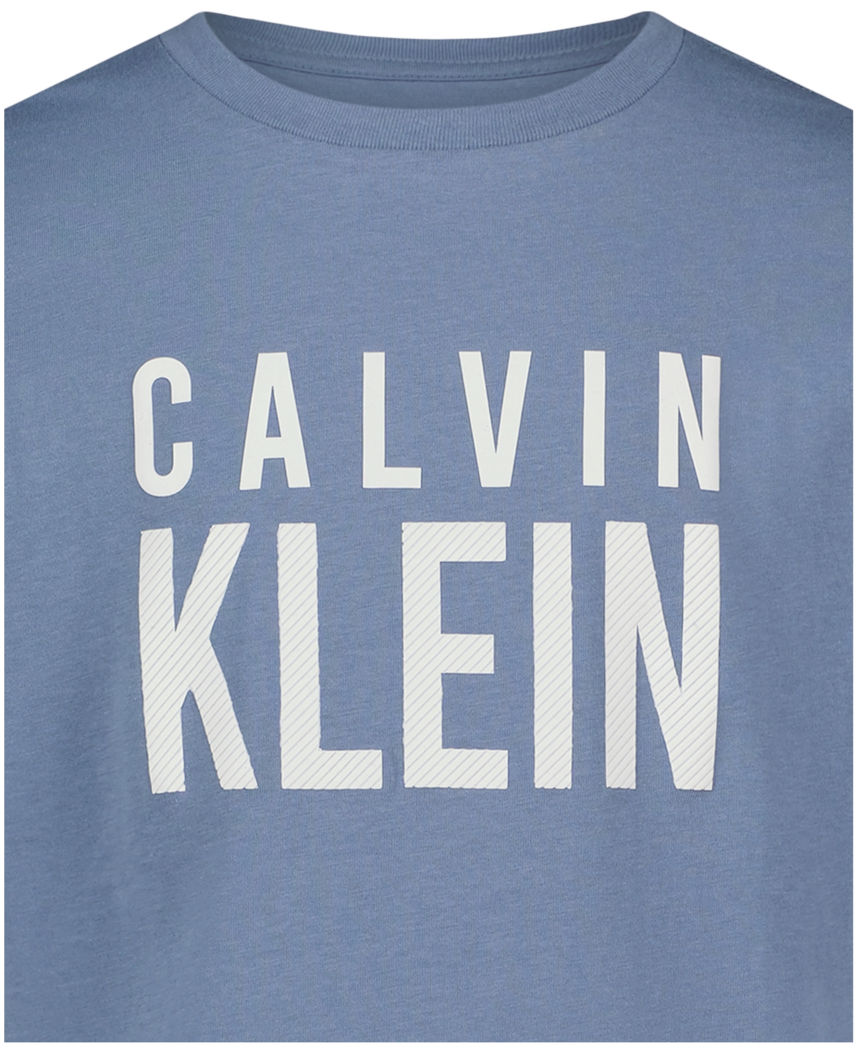 Calvin Klein Boys' 8-20 Crewneck Structure T-Shirt