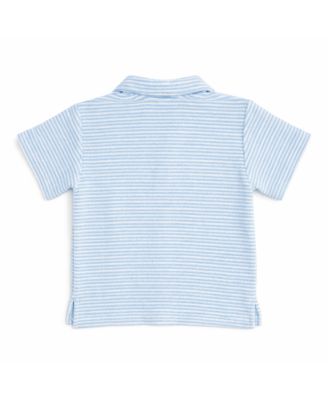 Toddler Boys Stripe Terry Polo