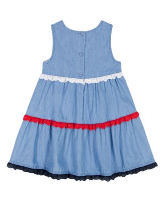 Girls' Toddler 2T-4T Denim A-Line Dress