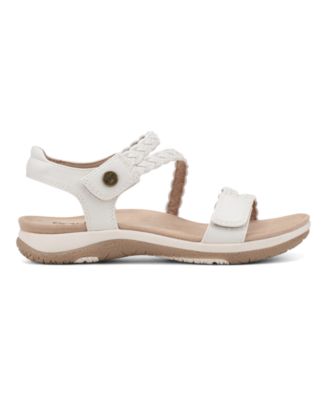 Women's Stellon Braided Strappy Flat Sandals