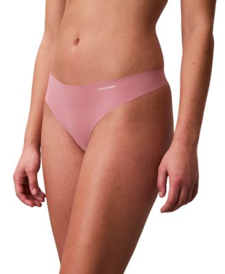 Women's Invisibles Microfiber Stretch Thong Underwear-D3428