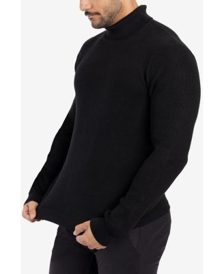 Men's Ribbed Turtle Neck Sweater