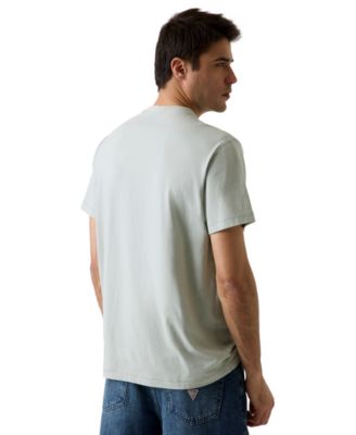 Men's Logo Contrast Crewneck T-Shirt