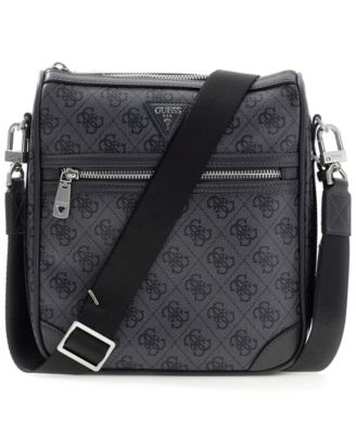 Men's Milano Monogram Pattern Crossbody Bag