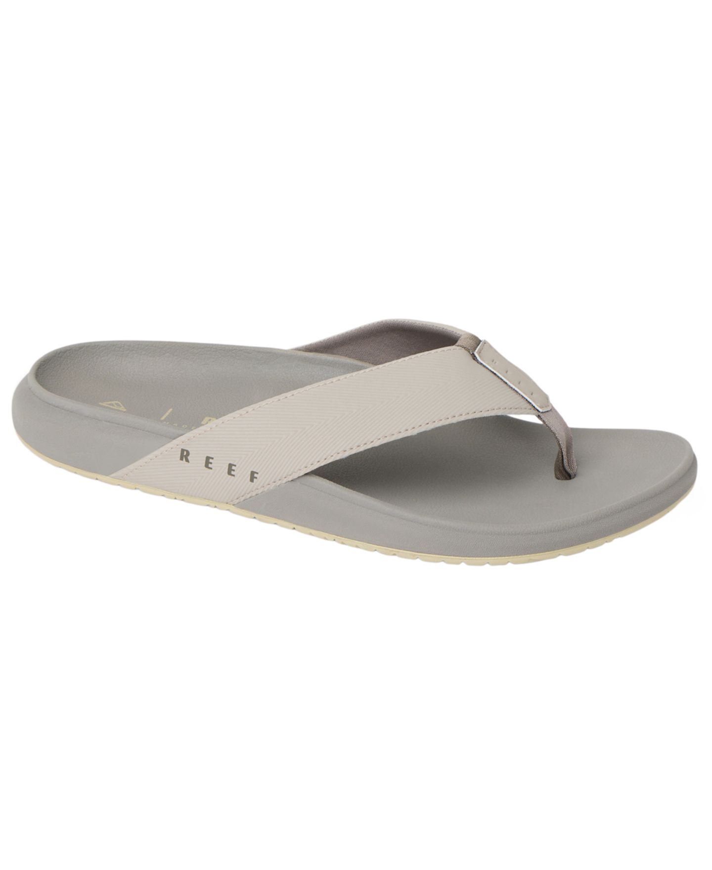 Мужские сандалии REEF The Raglan Contour Footbed, цвет: Серо-бежевый — фото 1
