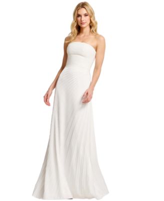 Women's Kinley Strapless Pleated A-Line Ball Gown