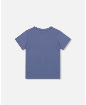 Toddler Boys Cotton Jersey T-Shirt Solid