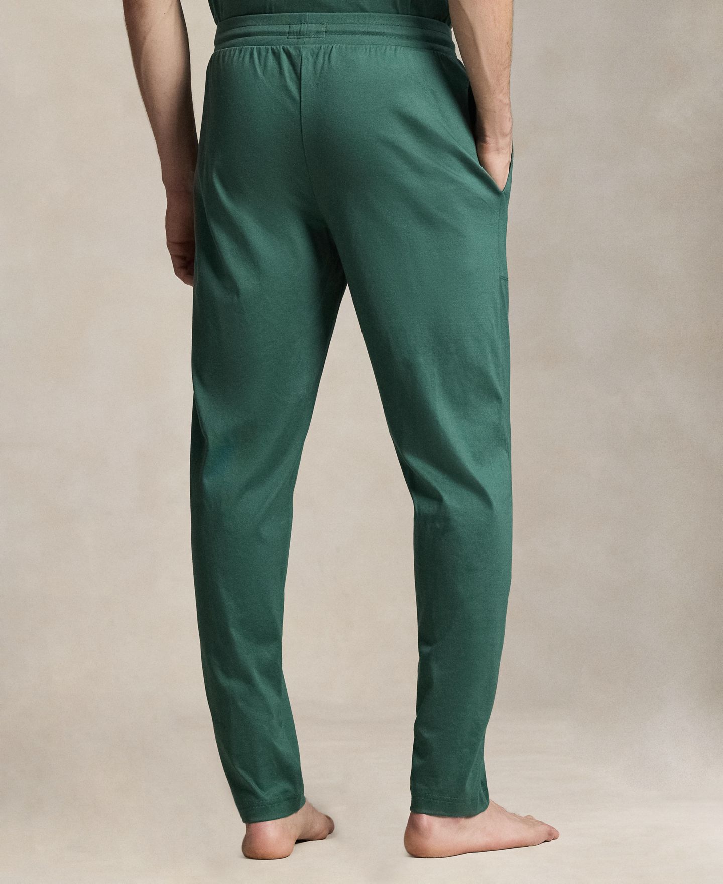 Пижамные брюки Regular-Fit для мужчин — Polo Ralph Lauren, цвет: Потёртый тёмно-зелёный / Тёмно-синий — фото 3