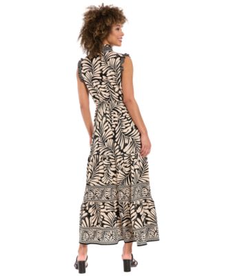 Women's Collared Maxi Dress