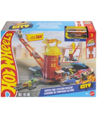 City Super Fire Station Rescue Playset