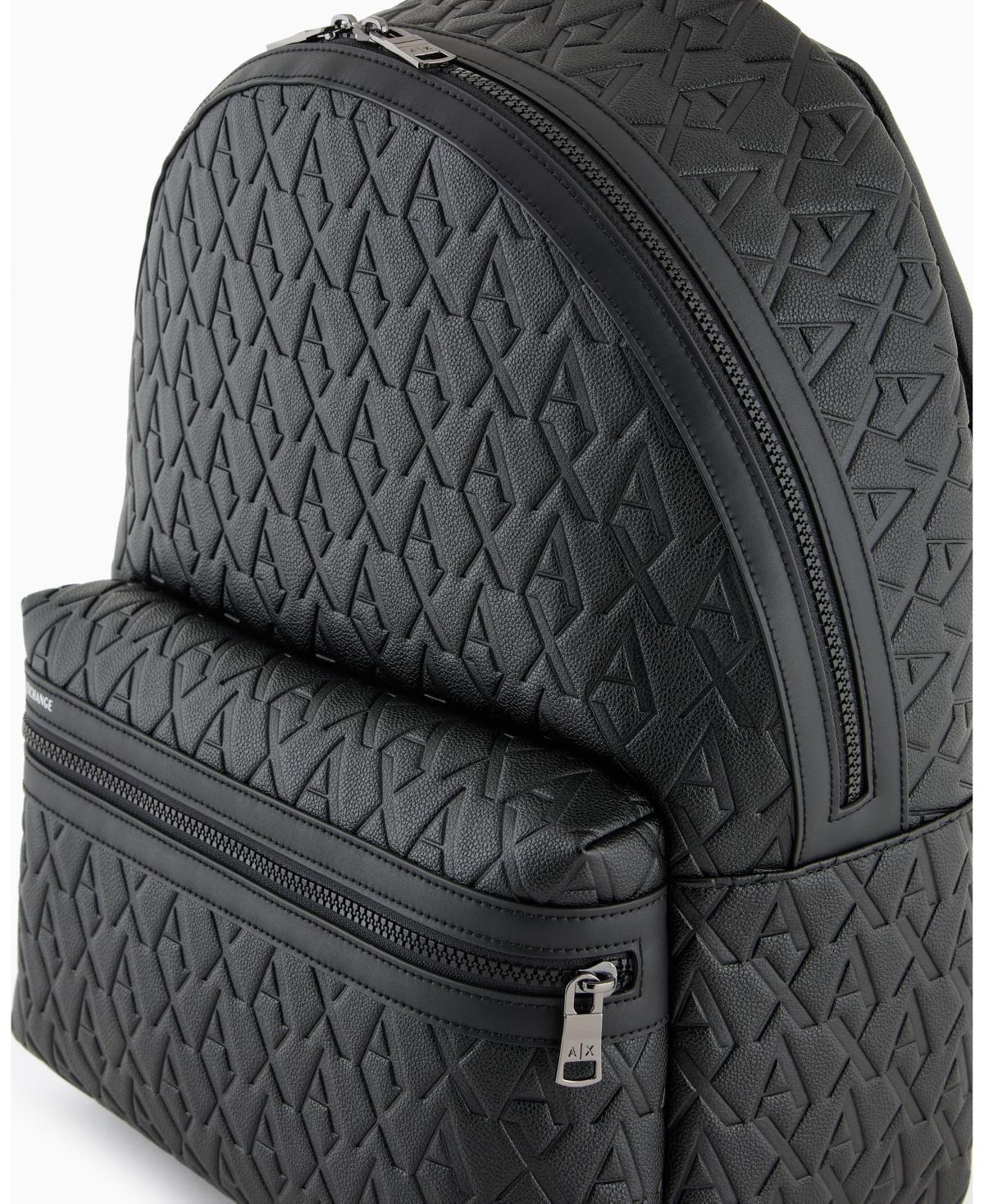 A|X Armani Exchange Men's Tonal All Over Logo Backpack