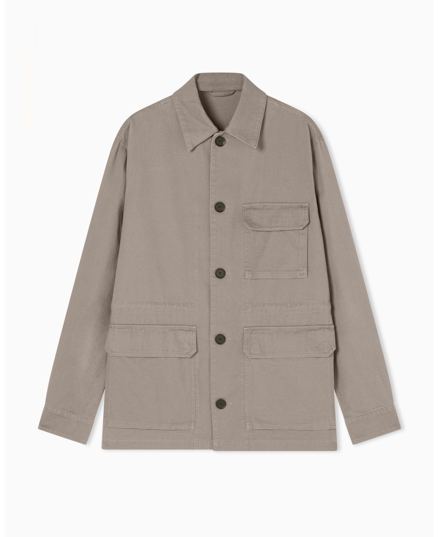 Мужской пиджак A|X Armani Exchange Ibiza X Twill Sport Coat, цвет: Бежевый — фото 1