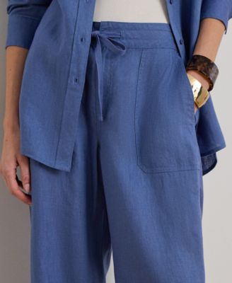 Petite Jovonie Wide-Leg Pants