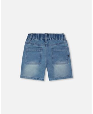 Toddler Boys French Terry Denim Shorts
