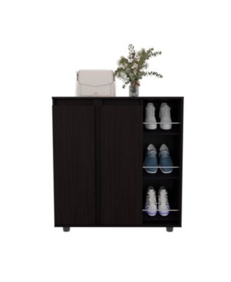 Gitano Shoe Storage Cabinet with Enclosed & Open Shelves