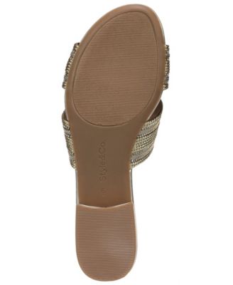 Women's Raelynn Metallic Rope Flat Sandals