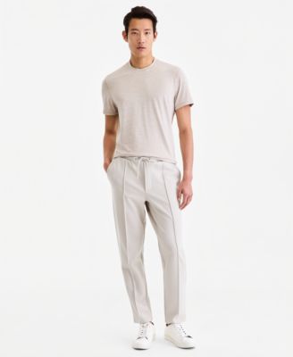 Men's Alfatech Regular-Fit Compact Textured Ponte-Knit Pants