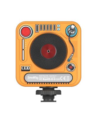 Vibe P108 Phonograph Limited Edition RGB Mini LED Video Light, Yellow