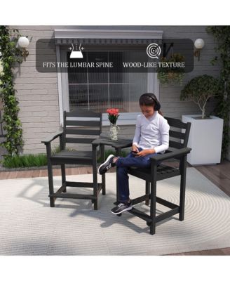 A set of 2 economical bar stools (including the table board)